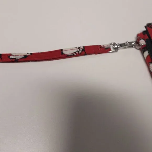 Vera Bradley RFID Wallet Wristlet in Playful Penguins Red - Picture 13 of 13